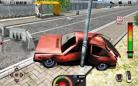 Realistic Car Crash Simulator: Beam Damage