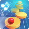 Splashy Tiles: Bouncing to the Beat