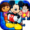 Cartoons Puzzle Game For Kids