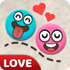 Ball Physics Puzzle : Love Brain Drop On It