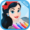 Colouring Queen & Princess Book
