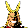 Anime Pixel Art - All Might Color by Number