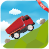 Racing in Hill Truck Monster Challenge Game