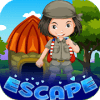 Kavi Game 424- Small Girl Escape From Stone House