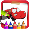 lightning Cars Coloring Pages Book