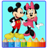 Mini mouse Coloring book