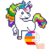 Unicorn: Color By Number Pixel Art
