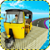 Indian Auto Rickshaw Stunt