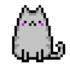 Bongo Cat Pixel Art