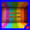 找到按钮:彩色版本。映射MCPE