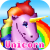 Unicorn Number Coloring - Pixel Art No.Draw