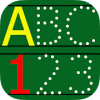 ABC123英文字母写作笔记本工作表为学生