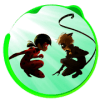 Adventure Lady bug Noir