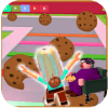 Crazy Cookie vs Grandma Escape Doll Swirl Obby