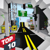 Craft map of modern 3d cityexploration & building