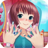 Anime Girl Nail Salon Manicure * Nail Polish Game