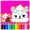 Kawaii Coloring, cute coloring pages