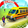 Offroad School Van Driving Minibus Simulator 2019