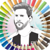 Football All Star Player Coloring