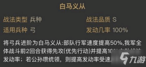 《三国志战略版》平民群弓没有白马义从和无当飞军怎么玩 平民群弓