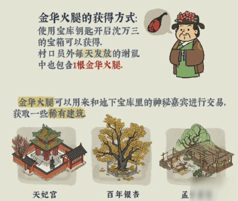 江南百景图金华火腿