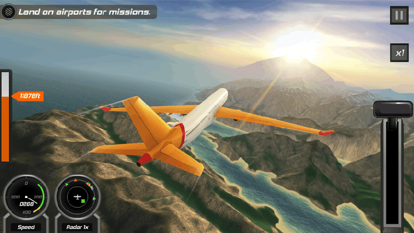 免费3D飞行模拟器截图2