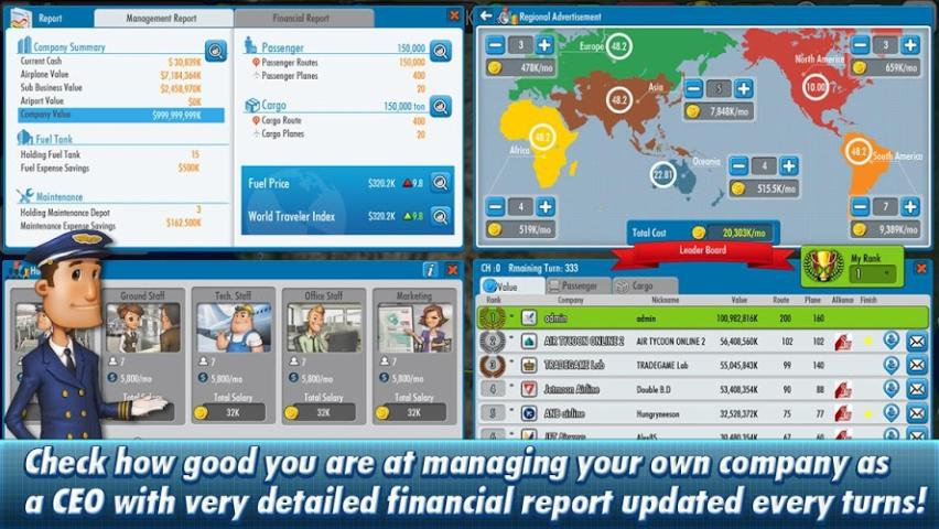 航空大亨 Online 2截圖3