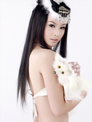 DJ-菲儿COS绝色九尾狐性感火爆写真照