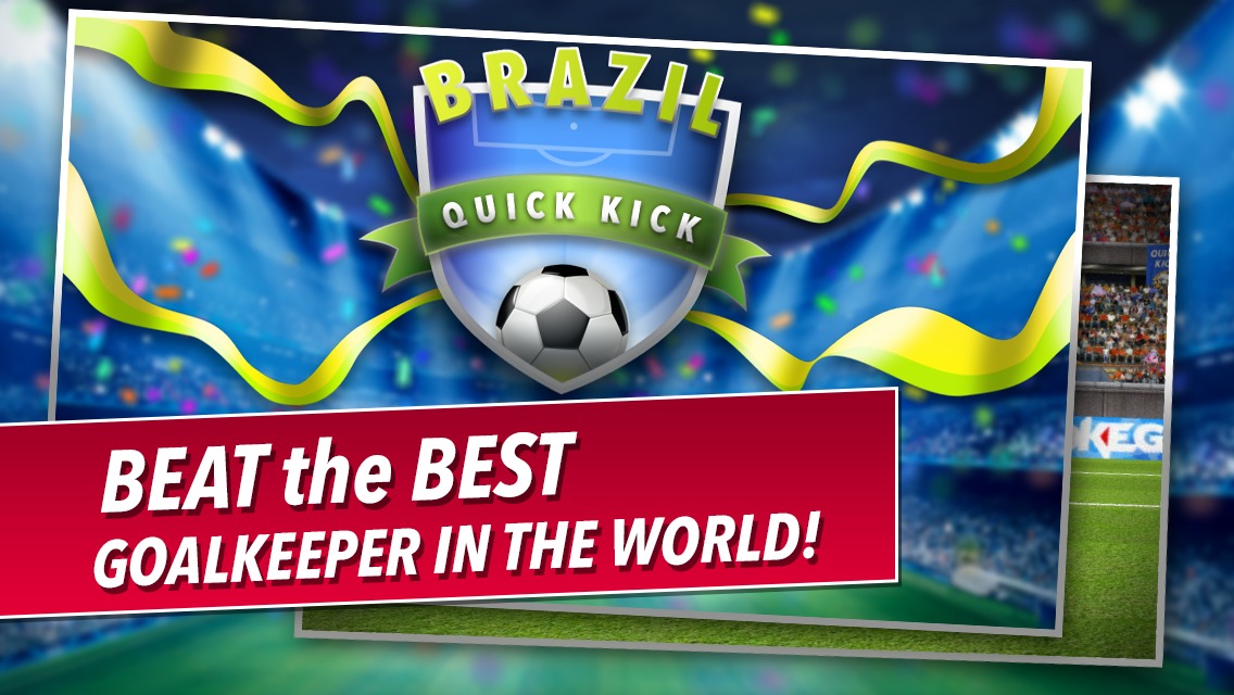 Quick Kick Brazil: 最佳点球 拍足球赛好玩吗？Quick Kick Brazil: 最佳点球 拍足球赛游戏介绍
