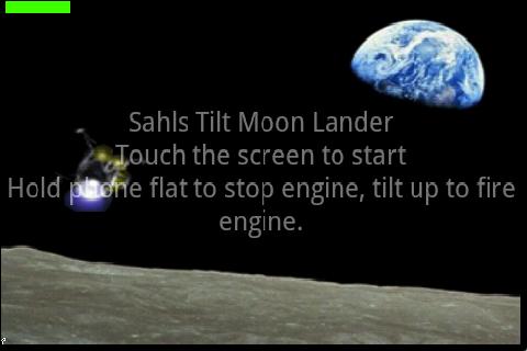 Touch and Tilt Moon Lander好玩吗？Touch and Tilt Moon Lander游戏介绍
