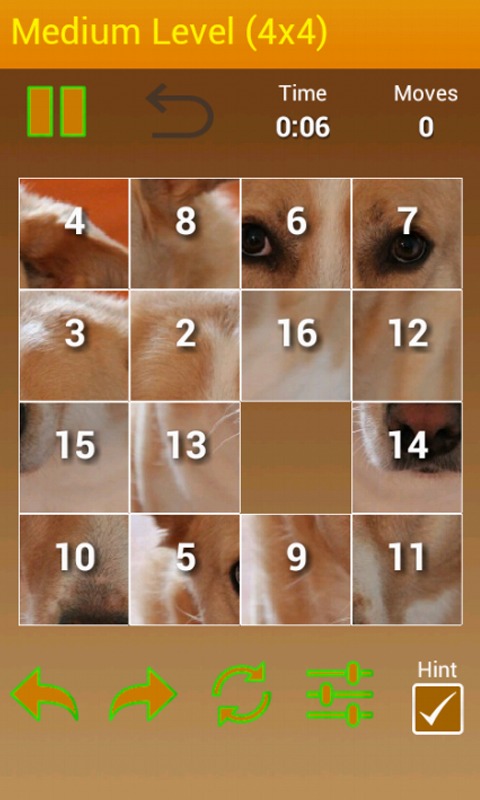 小狗照片拼图V1.1好玩吗？小狗照片拼图V1.1游戏介绍