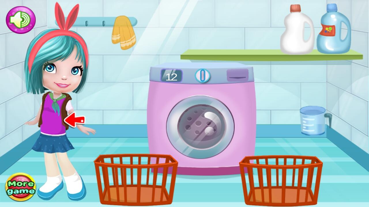 洗衣服游戏的女孩好玩吗？洗衣服游戏的女孩游戏介绍