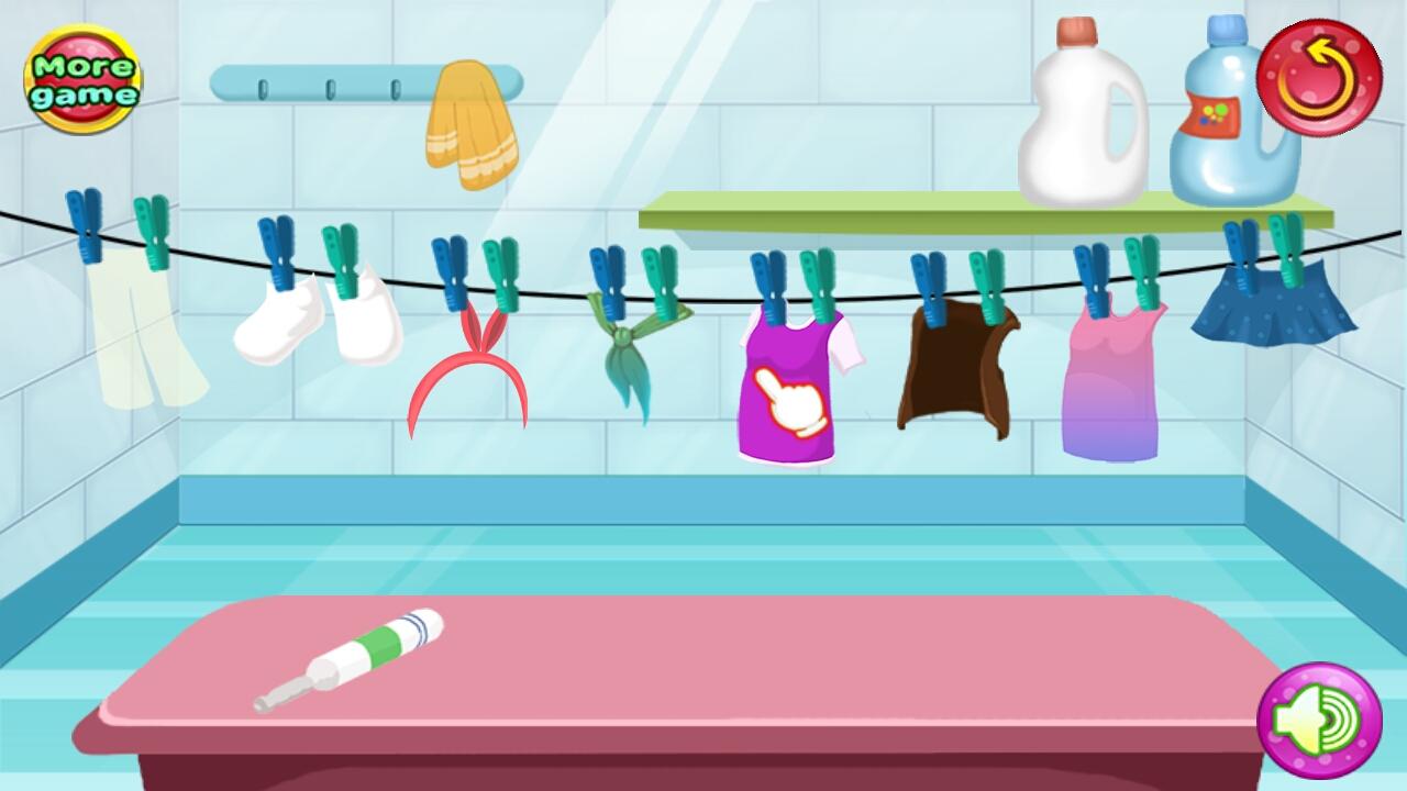 洗衣服游戏的女孩好玩吗？洗衣服游戏的女孩游戏介绍