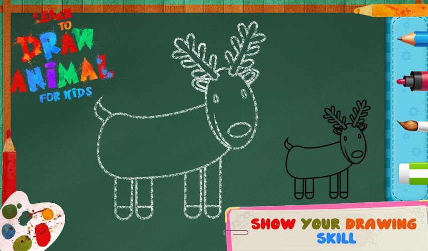 学画画动物为孩子V1.0.0好玩吗？怎么玩？学画画动物为孩子V1.0.0游戏介绍