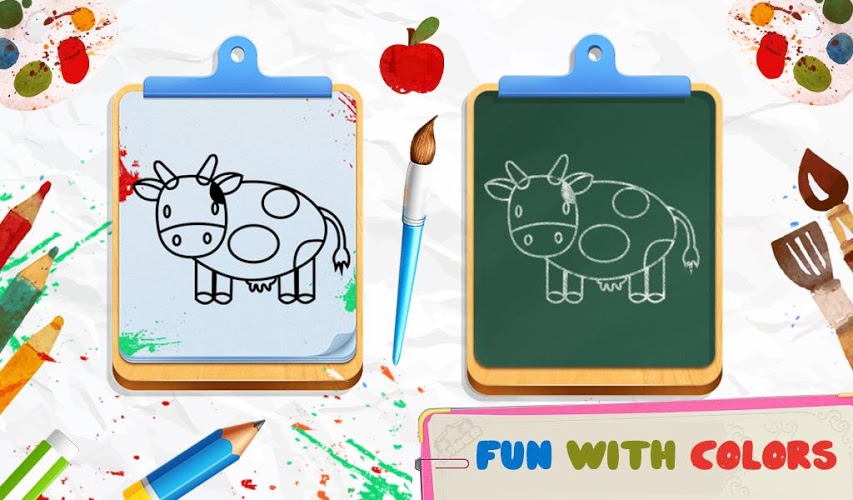 学画画动物为孩子V1.0.0好玩吗？怎么玩？学画画动物为孩子V1.0.0游戏介绍