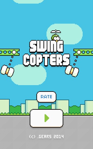 摇摆直升机Swing Copters好玩吗？怎么玩？摇摆直升机Swing Copters游戏介绍