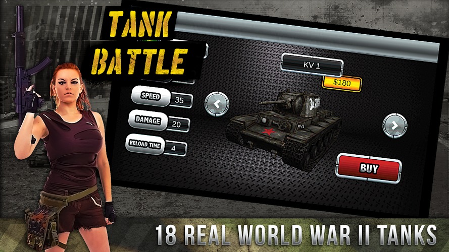 坦克战斗3D：第二次世界大战好玩吗？怎么玩？坦克战斗3D：第二次世界大战游戏介绍