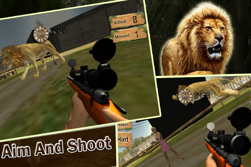野生狮子狙击手猎人3D好玩吗？野生狮子狙击手猎人3D游戏介绍