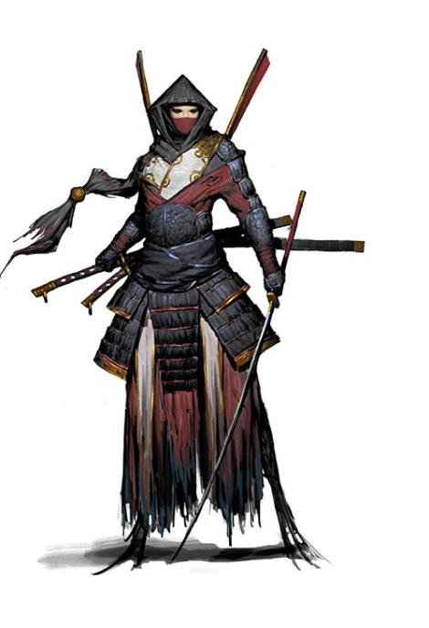 《无间狱》刀客线稿完美曝光 武林蒙面人