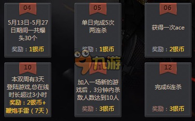 cf2.0賞金令6月專區(qū)活動詳解