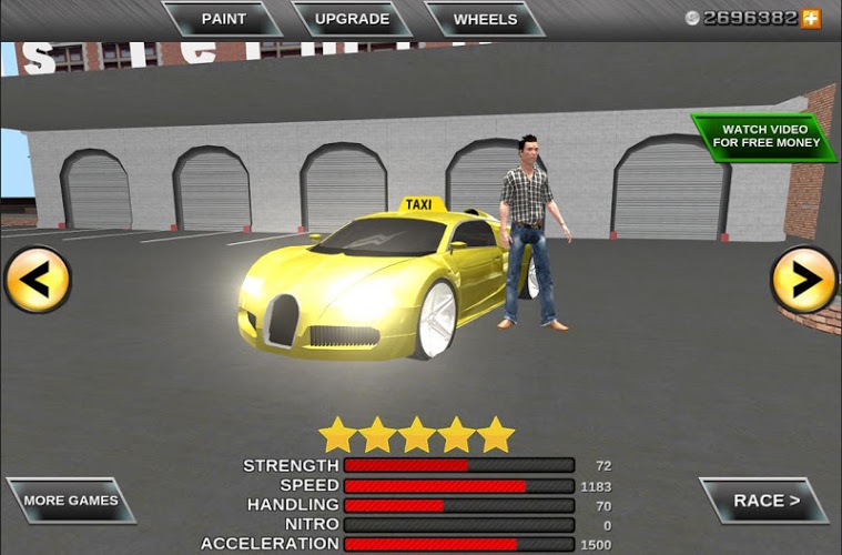 出租车司机疯狂的3D赛车好玩吗？出租车司机疯狂的3D赛车游戏介绍