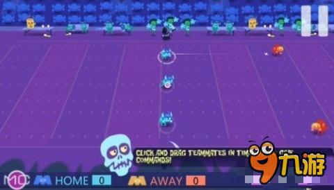 搞怪新游《周一怪物之夜》执教怪物橄榄球队