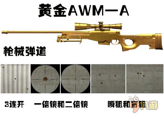 穿越火线cf手游媲美英雄级武器神器 黄金awm—a评测