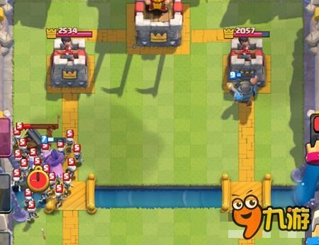 皇室战争人海卡组怎么组 可怕的群众力量