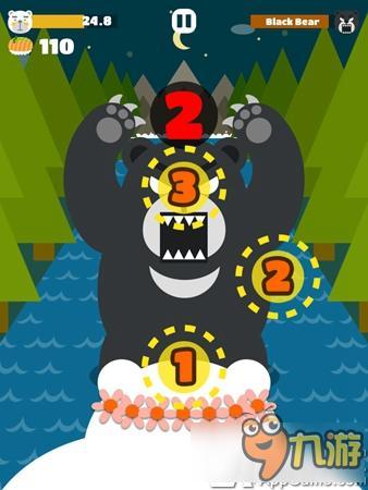 休闲手游《大熊:鲑鱼粉碎者》:北极大陆残酷的捕食战争