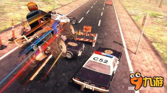 街头火力狂飙 《越野车VS警察》上架iOS平台