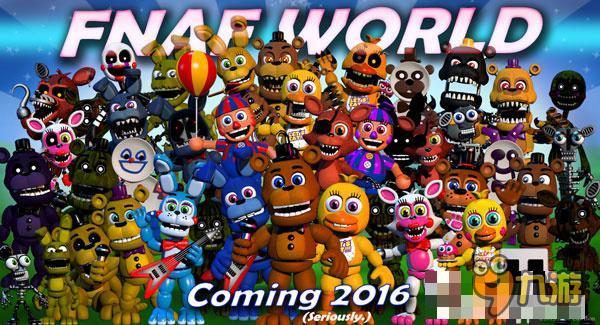 IULITM】FNaF World Redacted 玩具熊的午夜后宫世界:修订版_哔哩哔哩_