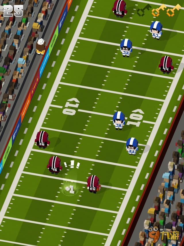 《方块橄榄球》评测:甩掉那些傻瓜快达阵!
