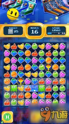 吃豆人35周年手游《吃豆人的消除之旅》上架