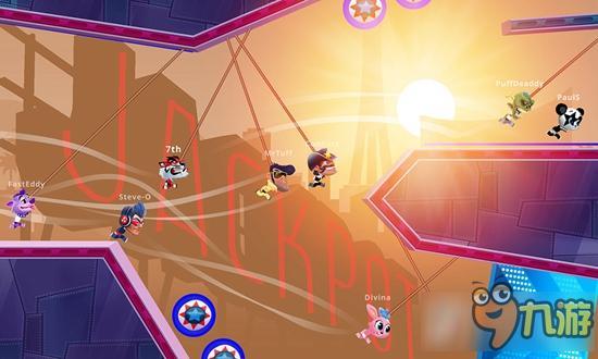 竞速手游《麻绳大竞赛》即将登场 用麻绳飘荡展开速度对决